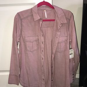 Brand New Free People button up
